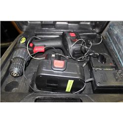 TMT CORDLESS DRILL W EXTRA BATTERY