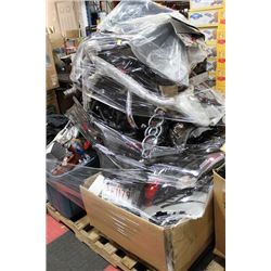 PALLET OF MOTORCYCLE PARTS
