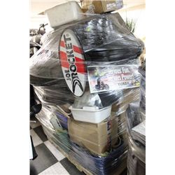 PALLET OF MOTORCYCLE SHOP SUPPLIES AND PARTS