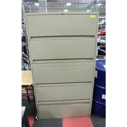 5 TIER FILING CABINET
