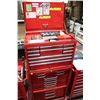 Image 1 : RED TOOL BOX W TOOL CHEST AND INCLUDES