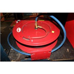 RETRACTABLE AIR HOSE REEL W HOSE