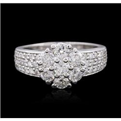 14KT White Gold 1.32ctw Diamond Ring