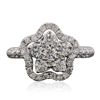 Image 1 : 18KT White Gold 1.29ctw Diamond Ring