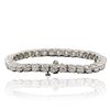 Image 2 : 14KT White Gold 6.98ctw Diamond Tennis  Bracelet