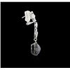 Image 2 : 18KT White Gold 16.03ctw Black Diamond Earrings