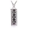 Image 2 : 14KT White Gold 155.79ct Kunzite and Diamond Pendant With Chain