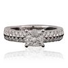 Image 1 : 18KT White Gold 2.02ctw Diamond Ring