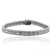 Image 1 : 18KT White Gold 6.83ctw Diamond Bracelet