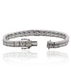 Image 3 : 18KT White Gold 6.83ctw Diamond Bracelet