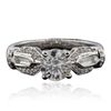 Image 1 : 18KT White Gold 1.30ctw Diamond  Ring