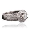 Image 2 : 14KT White Gold 1.51ctw Diamond Ring