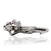 Image 3 : 10KT White Gold 0.20ctw Diamond Ring