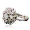 Image 2 : 14KT White Gold 1.22ctw Diamond Ring