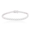 Image 1 : 18KT White Gold 5.52ctw Diamond Tennis Bracelet