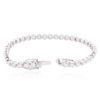 Image 3 : 18KT White Gold 5.52ctw Diamond Tennis Bracelet