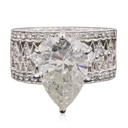 18KT White Gold 5.86ctw Diamond Ring
