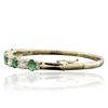 Image 2 : 14KT Yellow Gold 3.25ctw Emerald and Diamond Bracelet