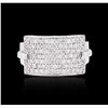 Image 1 : 14KT White Gold 0.92ctw Diamond Ring