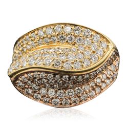 14KT Yellow Gold 1.85ctw Diamond Ring