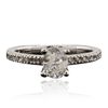 Image 1 : 14KT White Gold 1.04ctw Diamond Ring