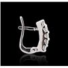 Image 2 : 14KT White Gold 2.41ctw Diamond Earrings