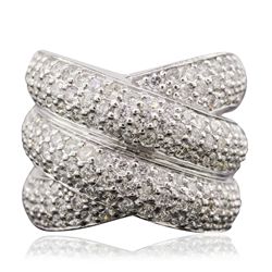 14KT White Gold 2.79ctw Diamond Ring