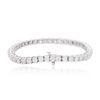 Image 2 : 14KT White Gold 9.29ctw Diamond Tennis Bracelet