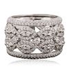 Image 1 : 18KT White Gold 1.48ctw Diamond Ring