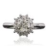 Image 1 : 14KT White Gold 1.20ctw Diamond Ring