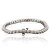 Image 2 : 14KT White Gold 2.89ctw Diamond Tennis  Bracelet