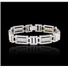 Image 1 : 14KT White Gold 0.52ctw Diamond Bracelet