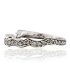 Image 2 : 14KT White Gold 0.50ctw Diamond Ring