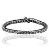 Image 1 : 14KT White Gold 5.52ctw Diamond Tennis  Bracelet