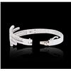 Image 3 : 14KT White Gold 3.66ctw Diamond Bracelet