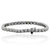 Image 2 : 14KT White Gold 5.65ctw Diamond Tennis  Bracelet