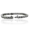 Image 3 : 14KT White Gold 5.65ctw Diamond Tennis  Bracelet