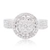 Image 1 : 14KT White Gold 1.39ctw Diamond Ring