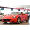 Image 1 : 2012 Red Ferrari California Convertible