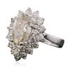 Image 2 : 14KT White Gold 4.69ctw Diamond Ring