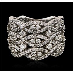 14KT White Gold 1.50ctw Diamond Ring