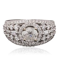 18KT White Gold 2.23ctw Diamond Ring