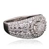 Image 2 : 18KT White Gold 2.23ctw Diamond Ring