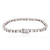 Image 2 : 14KT White Gold 2.81ctw Diamond Tennis Bracelet