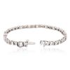 Image 3 : 14KT White Gold 2.81ctw Diamond Tennis Bracelet