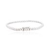 Image 2 : 18KT White Gold 5.78ctw Diamond Tennis Bracelet