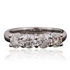 Image 1 : 14KT White Gold 1.33ctw Diamond Ring