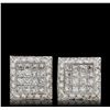 Image 1 : 14KT White Gold 2.19ctw Diamond Earrings