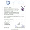 Image 3 : 18KT White Gold 42.63ctw Multi Color Sapphire and Diamond Necklace