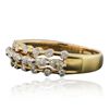 Image 2 : 18KT Yellow Gold 0.38ctw Diamond Ring